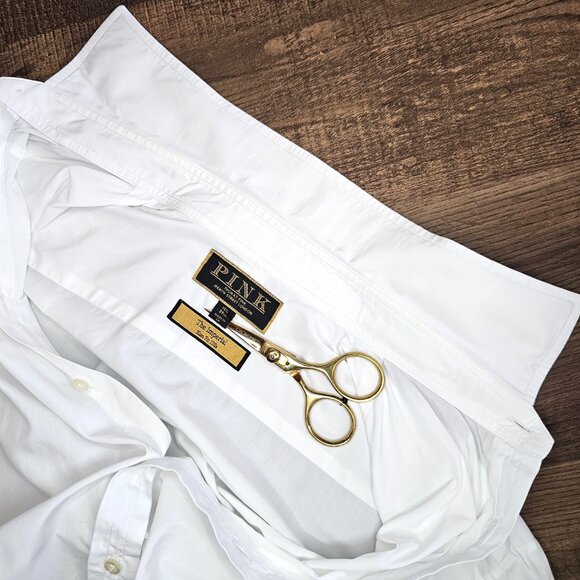 Thomas Pink The Imperial 170s Slim Fit Button Up Formal Dress Shirt 16.5 39cm - Picture 6 of 8